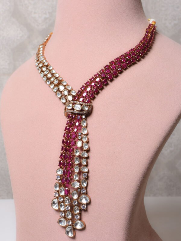 Durva Polki Necklace Set