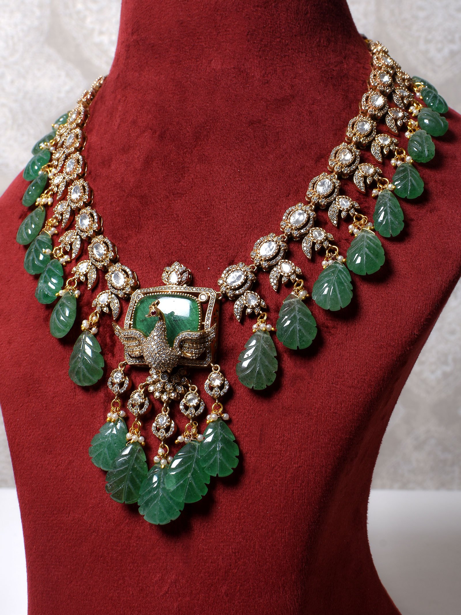 Mayurika layered Necklace set