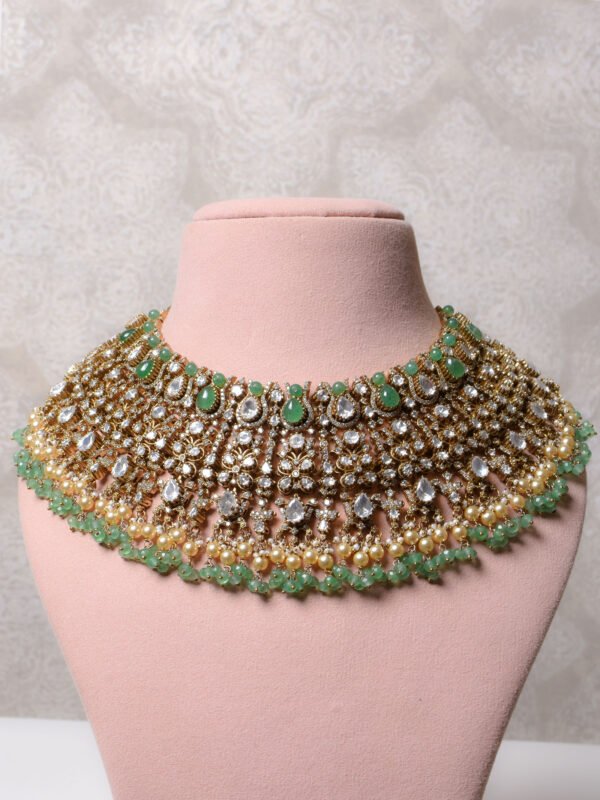 Raina Polki Bridal Choker Set