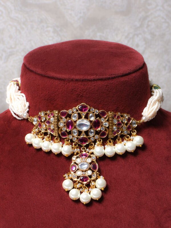 Saahi Polki Choker Set