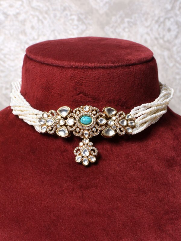Dakshi Polki Choker Set