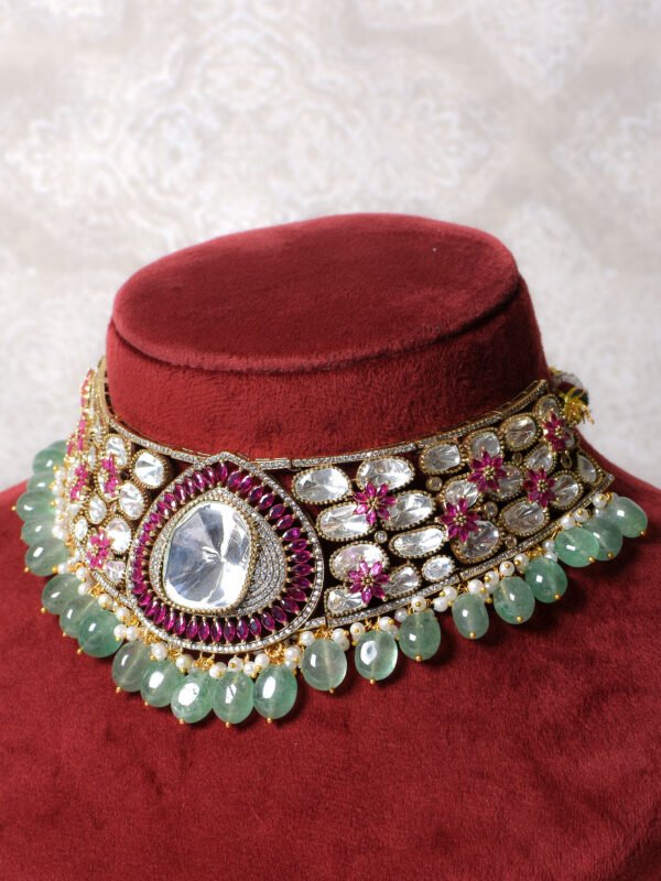 Ruhani Polki Choker Set
