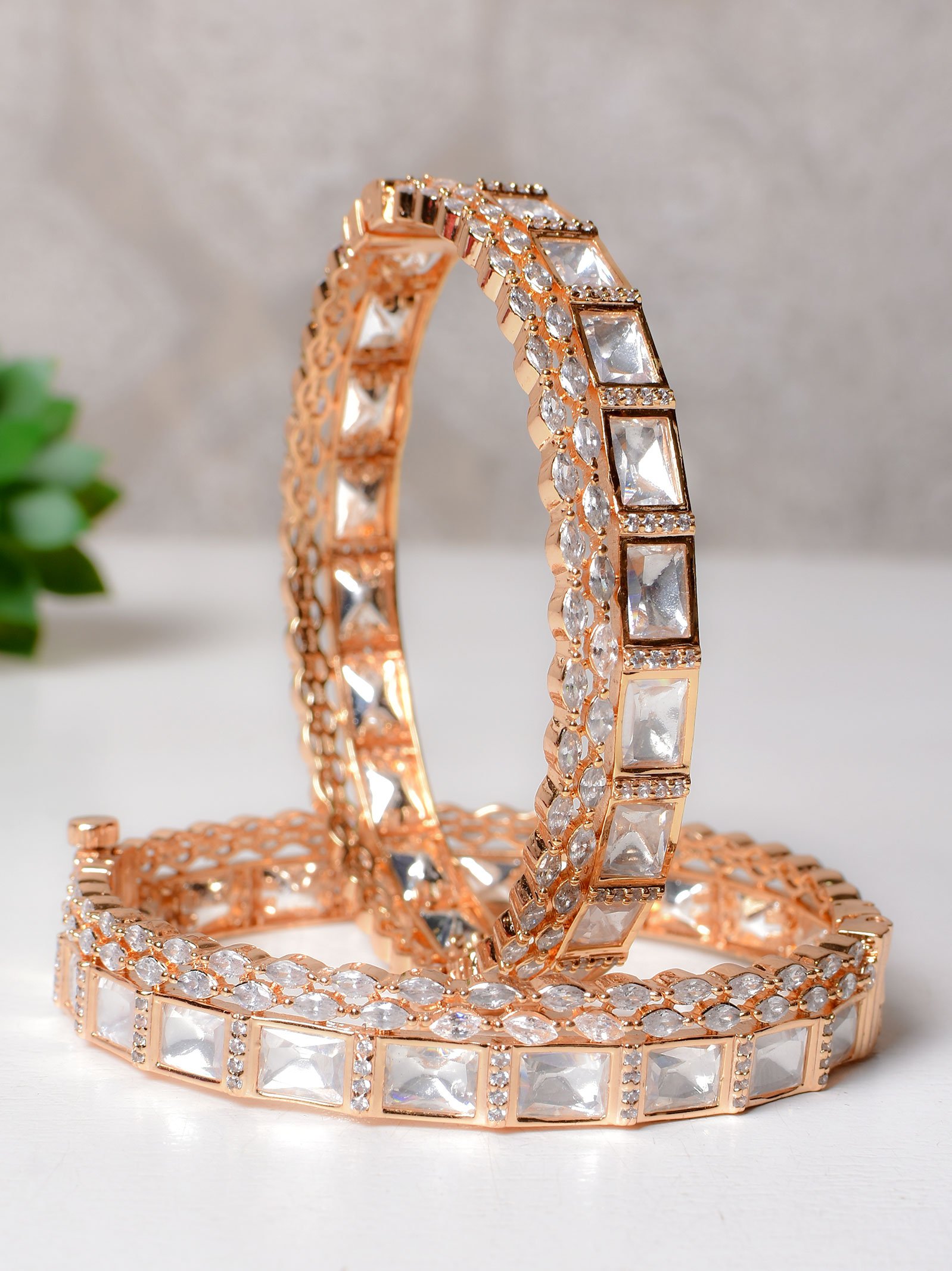 Kavini Polki Bangles