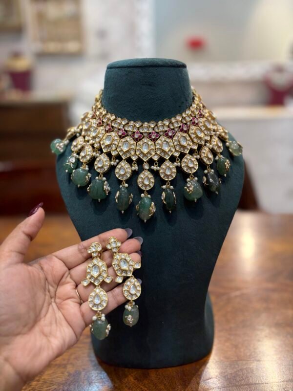 Meher Polki Necklace Set