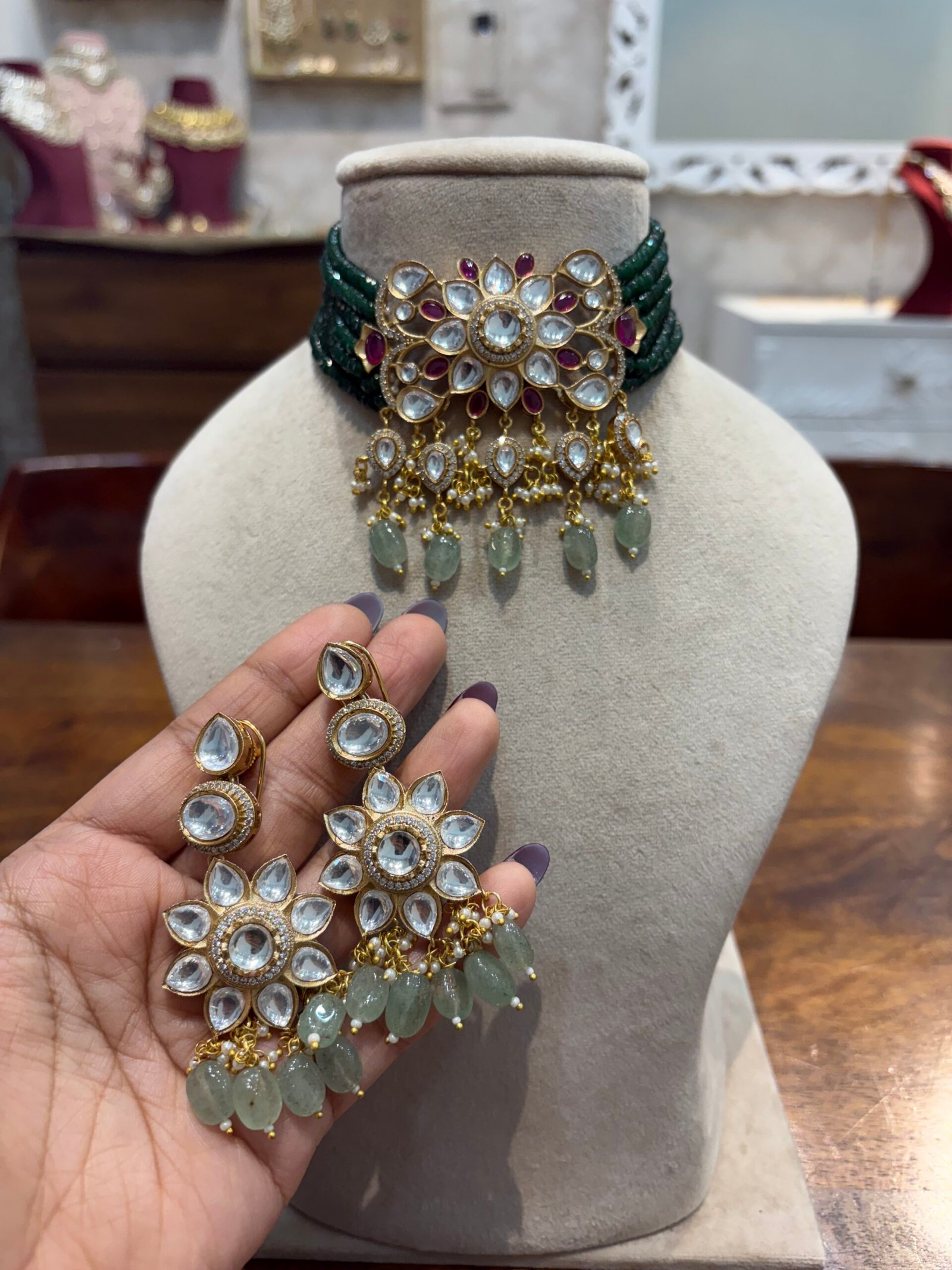 Hetvi Kundan Choker Set