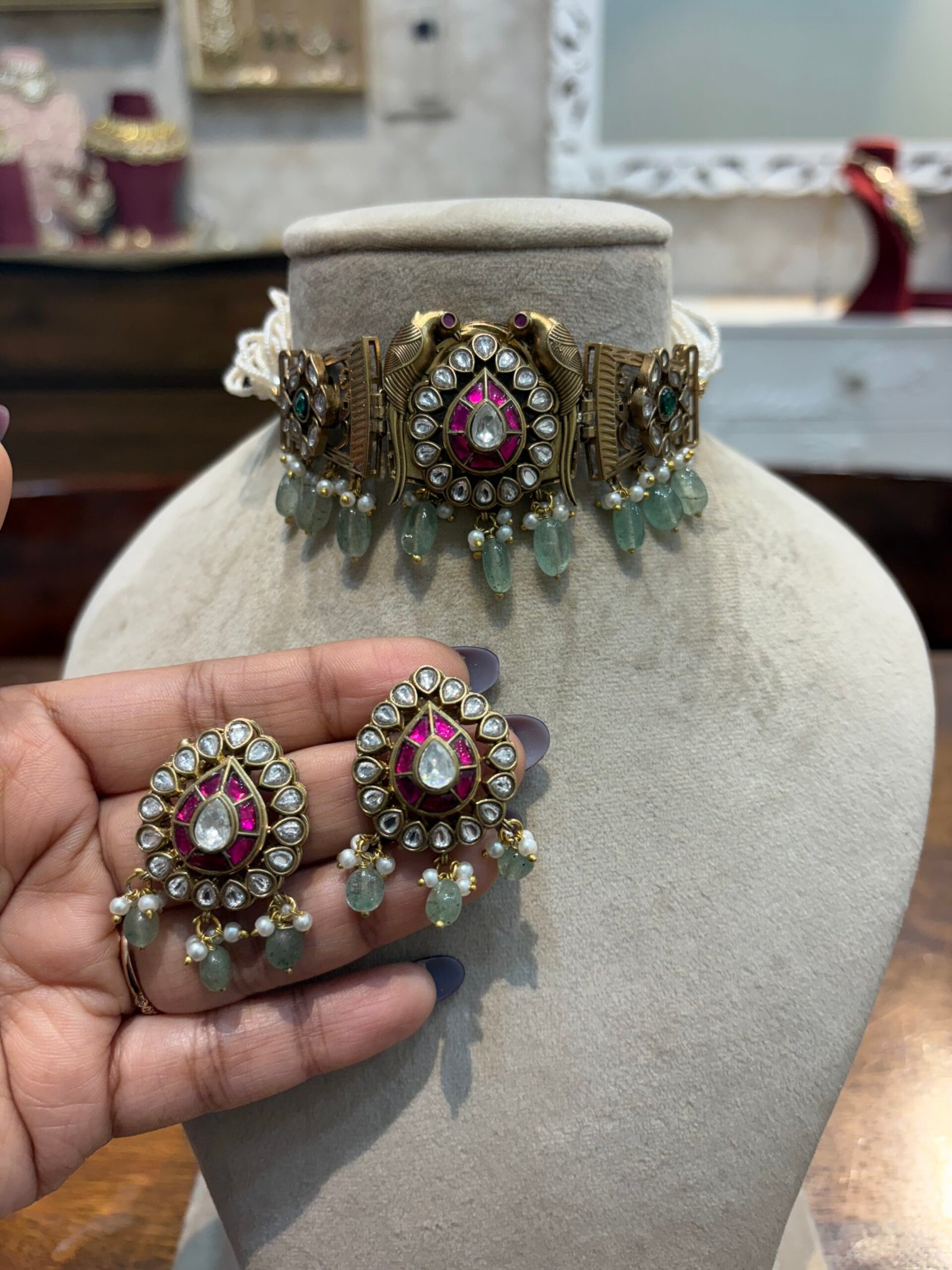 Haasini Kundan Choker Set