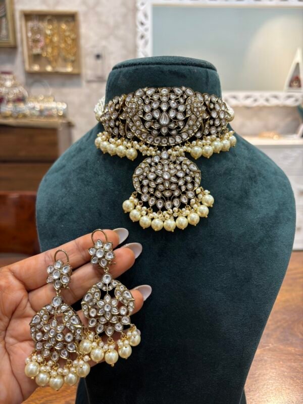 Rina Polki Choker Set