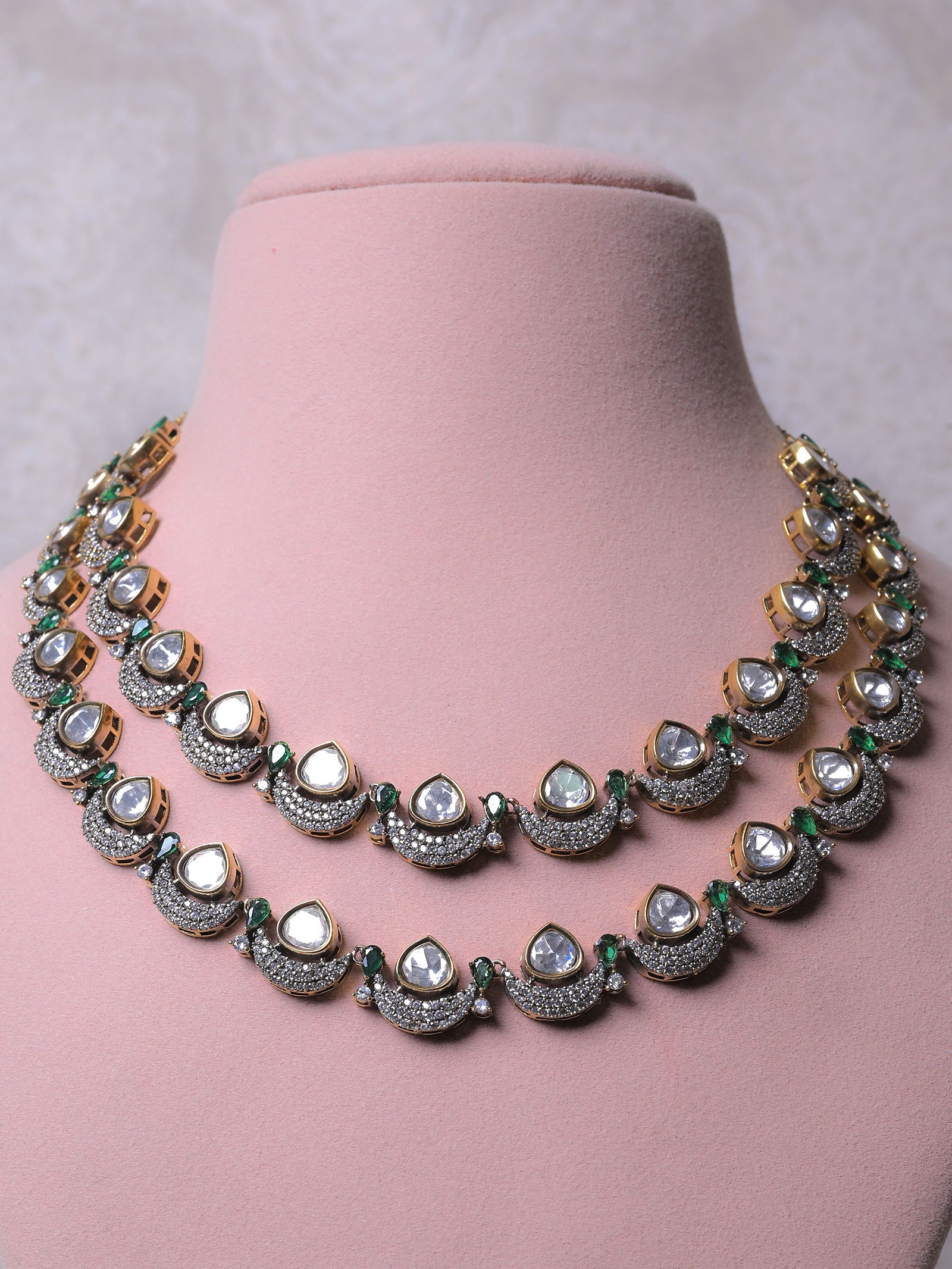 Yamika Polki Necklace Set
