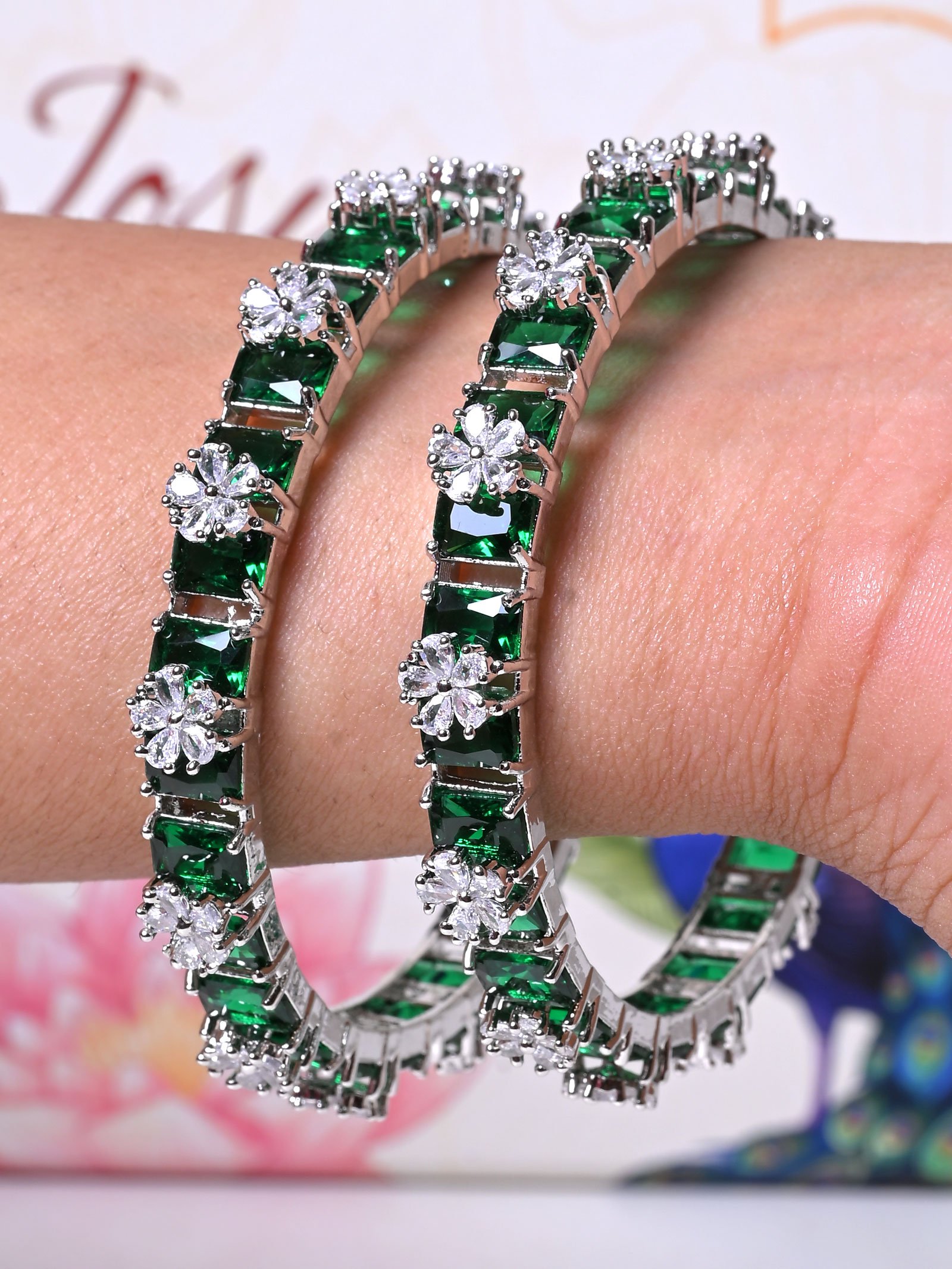 Umina Diamond Bangles