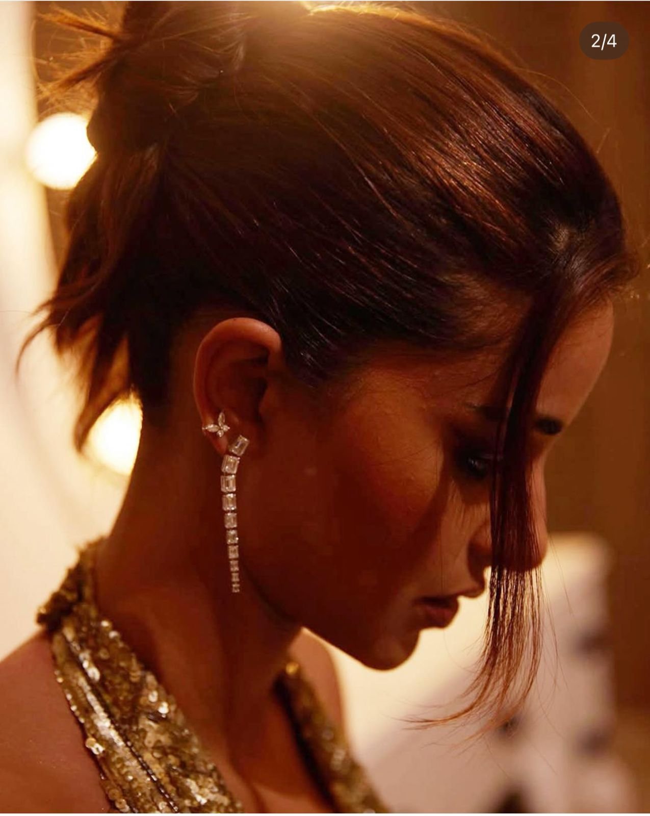 Audrey diamond Earrings