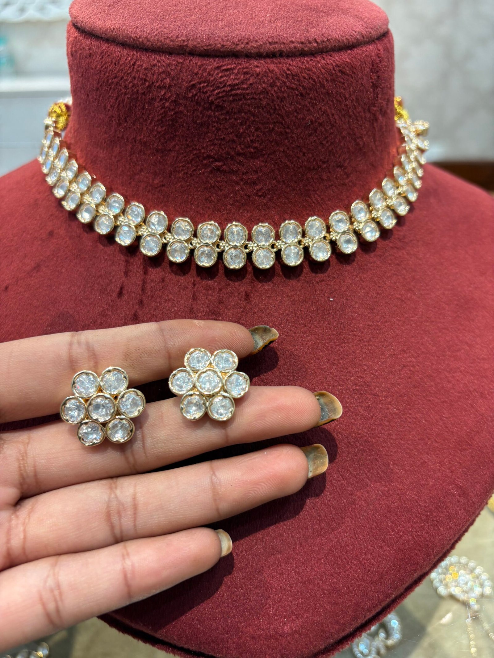 Gargi Polki Choker Set