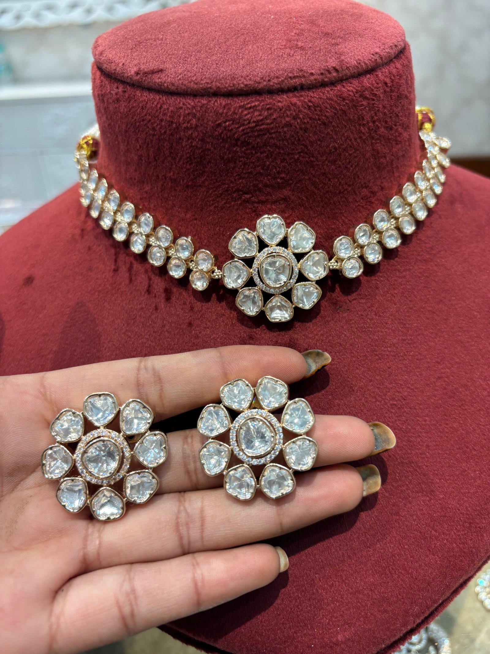 Mishti Polki Choker Set