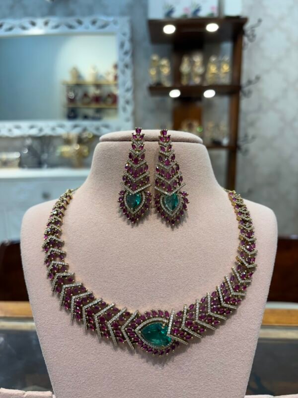 Vaidika Polki Necklace Set