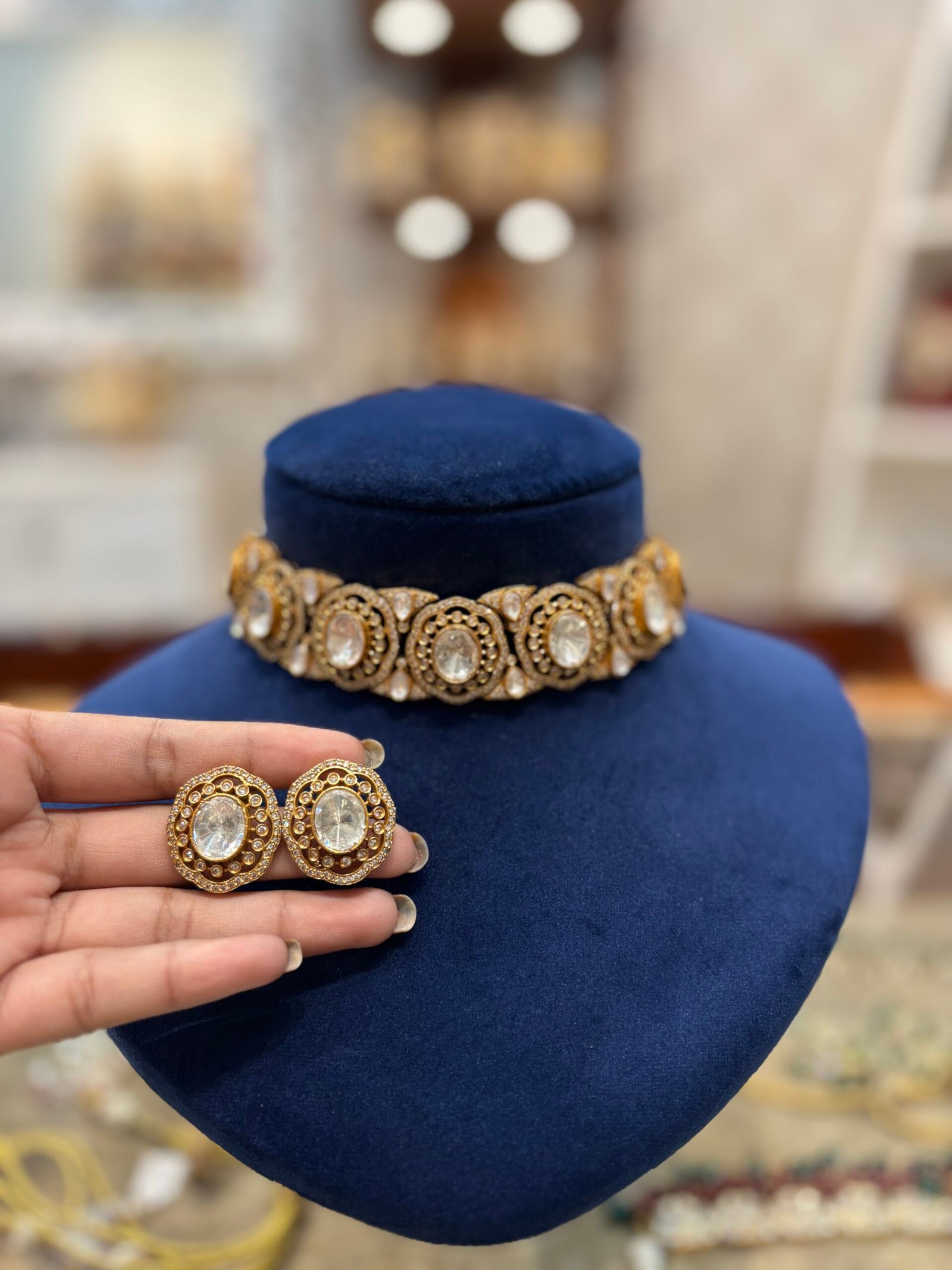 Varnika Polki Choker Set