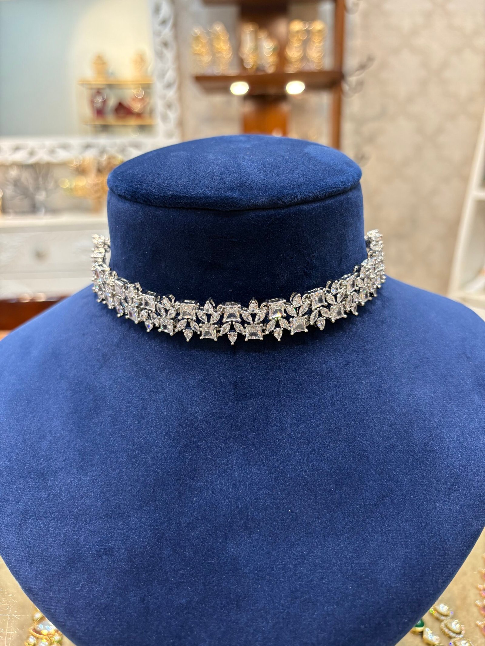 Elodie Diamond Choker Set