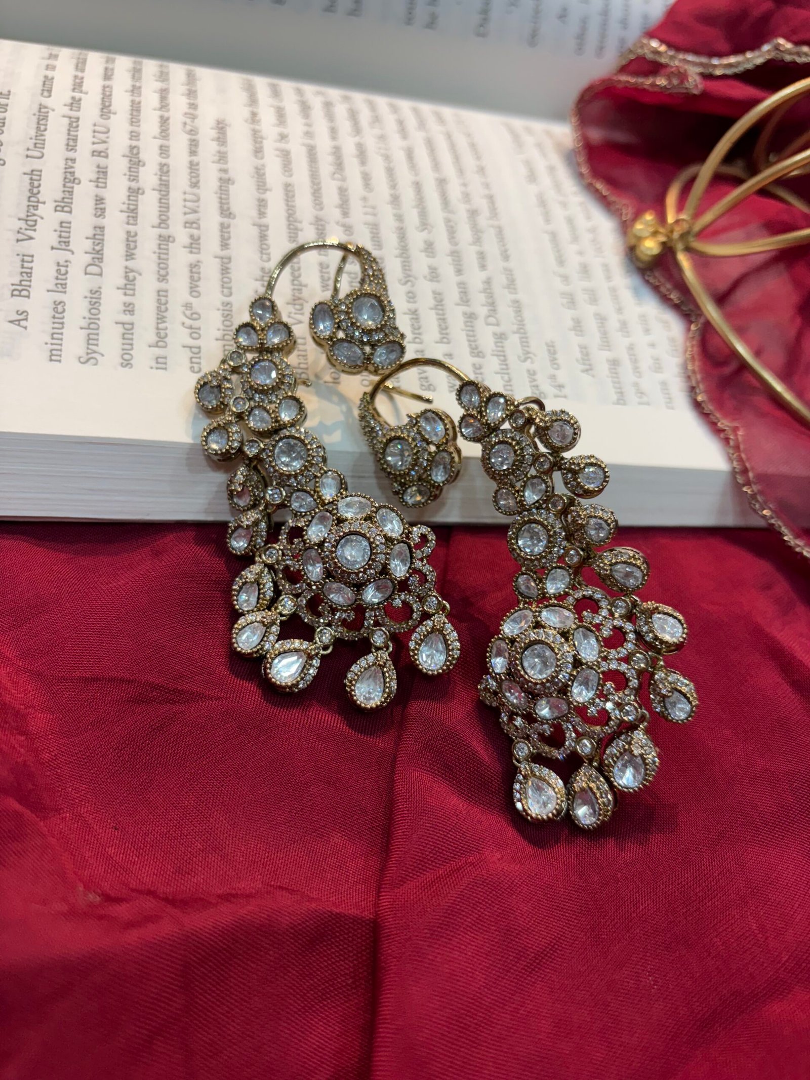 Anvaya Polki Earcuffs