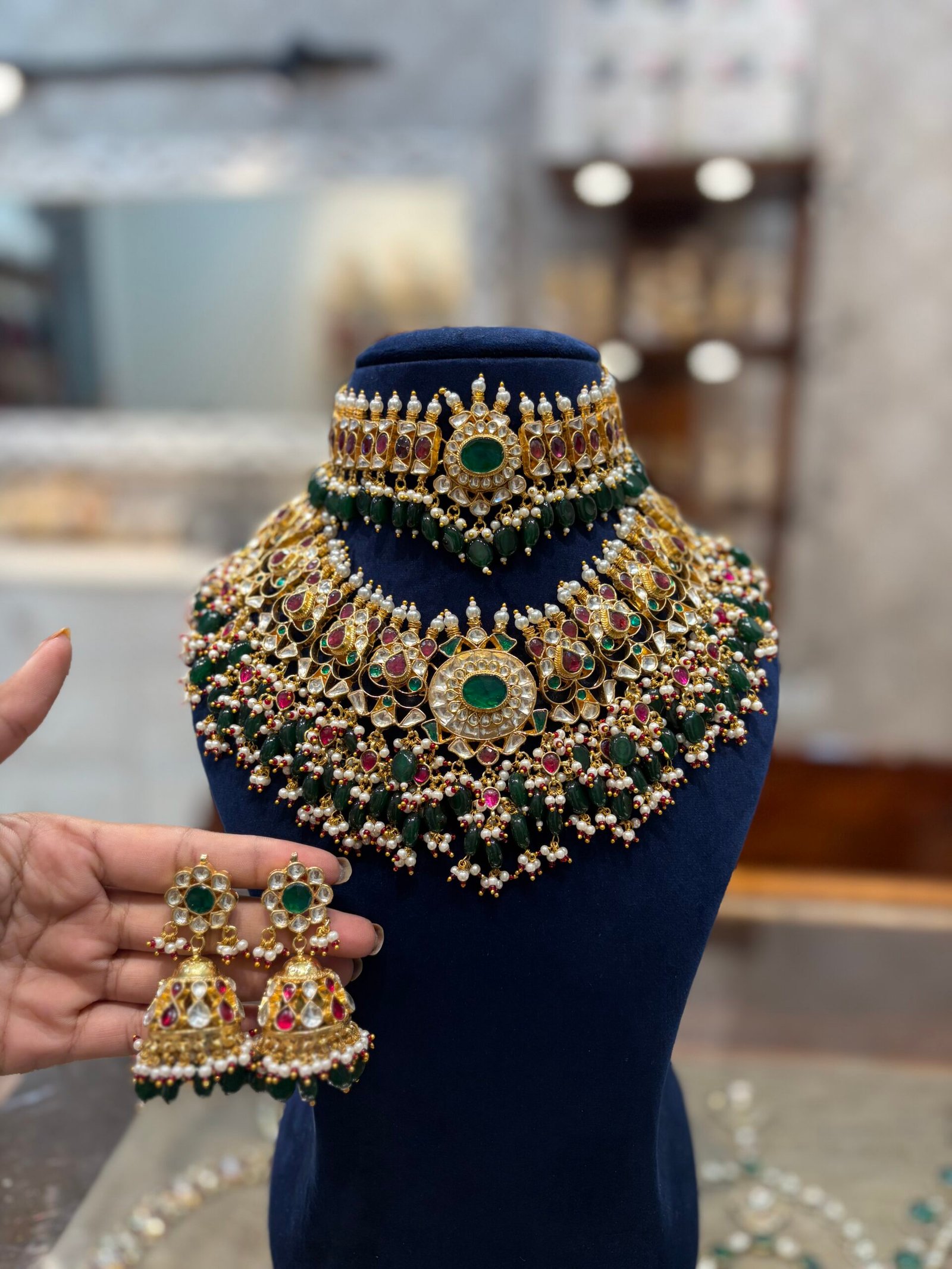 Nayantara Kundan Bridal Set