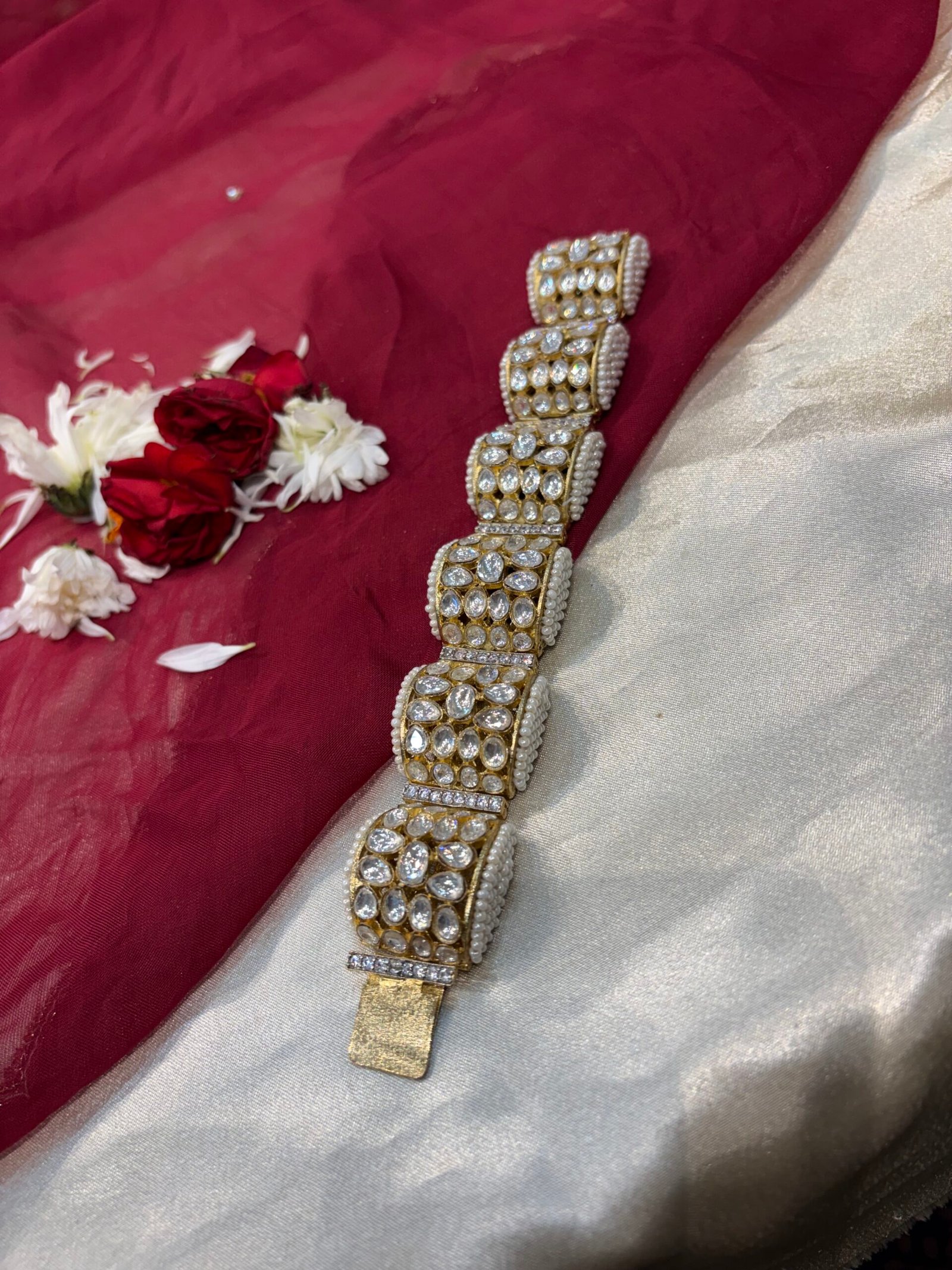 Samhita Polki Gajra Bangles