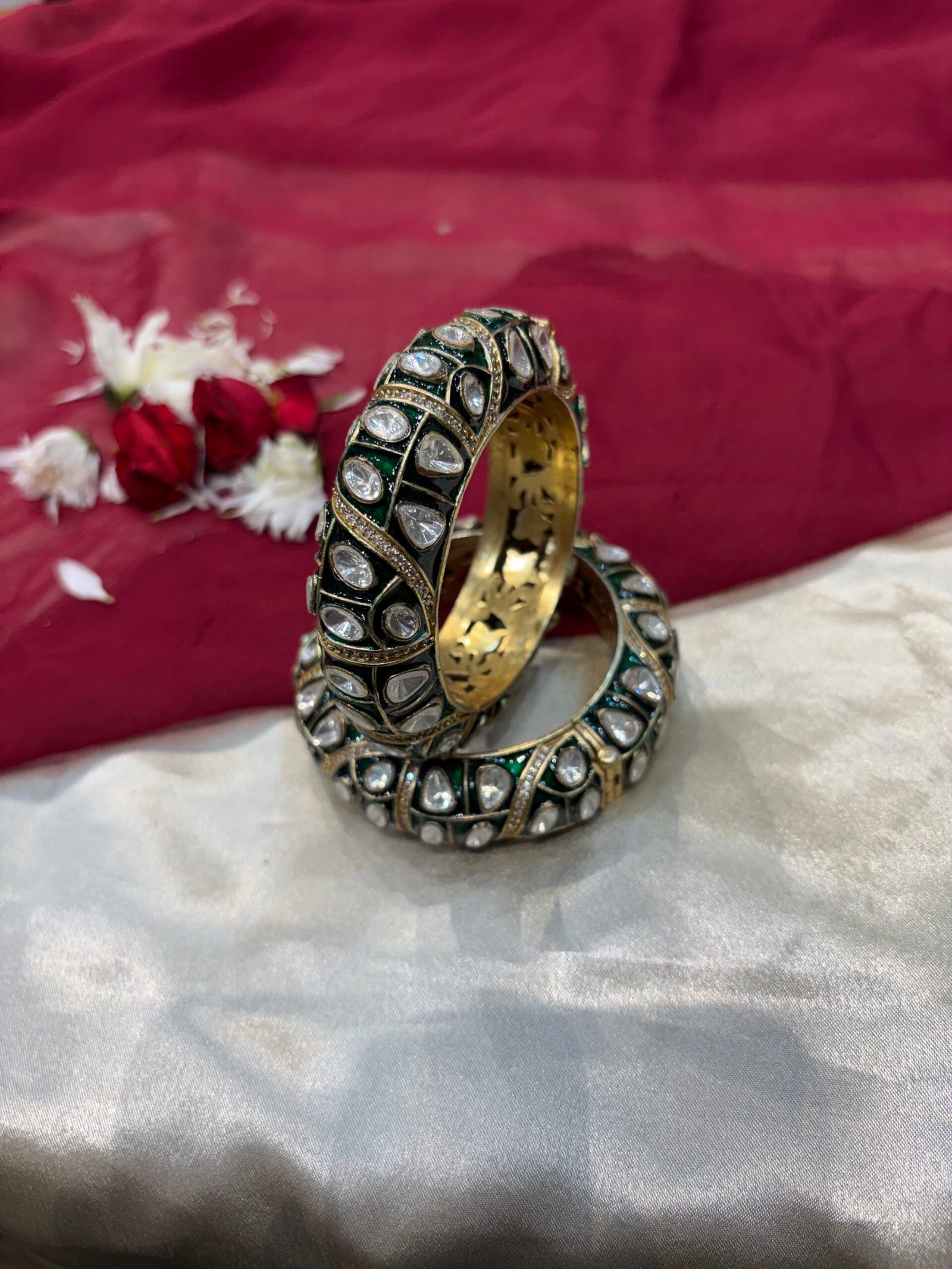Mahvika Polki Meenakari Bangle 2.4