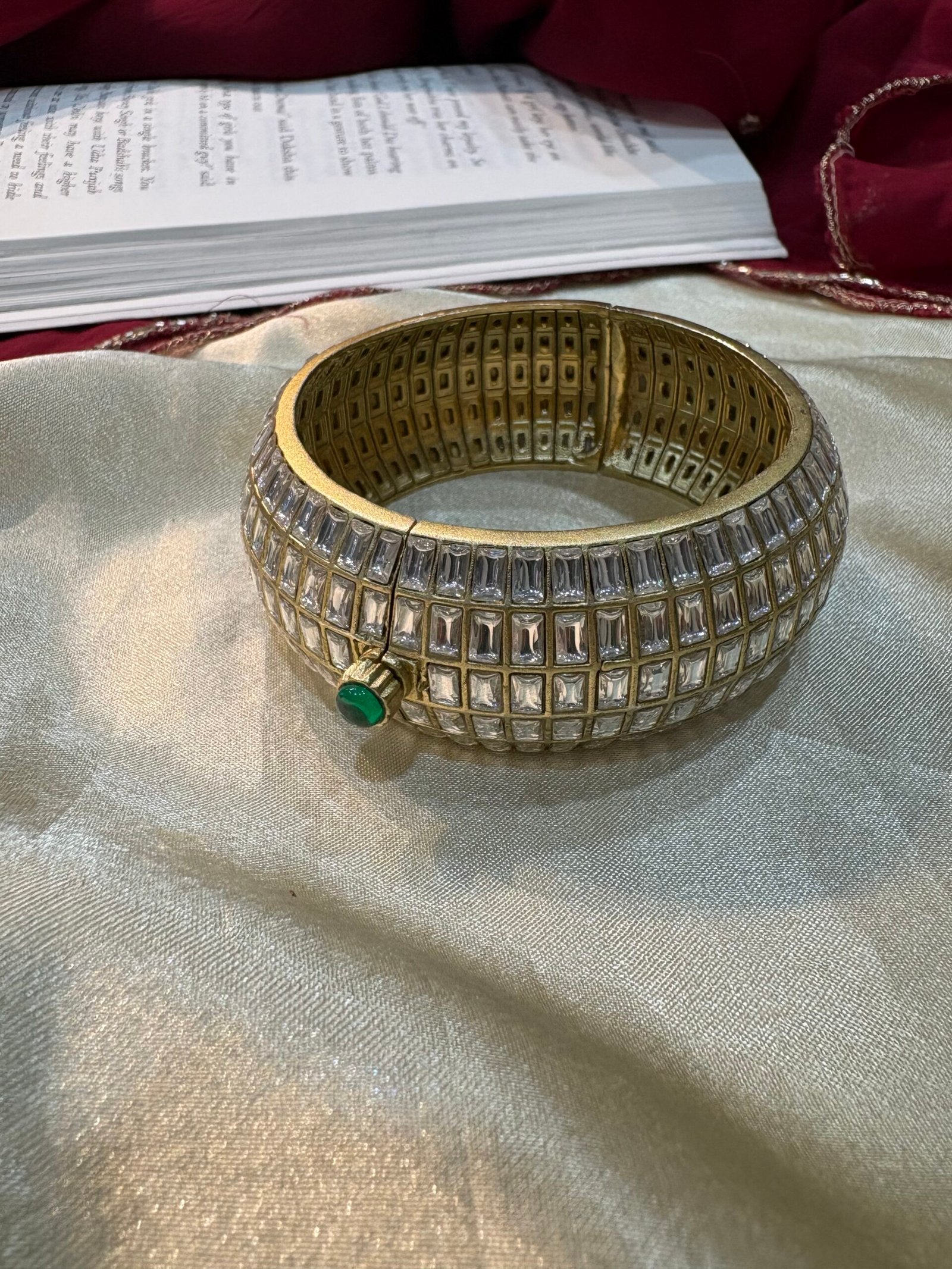 Bhoomi Polki Kundan Bangles
