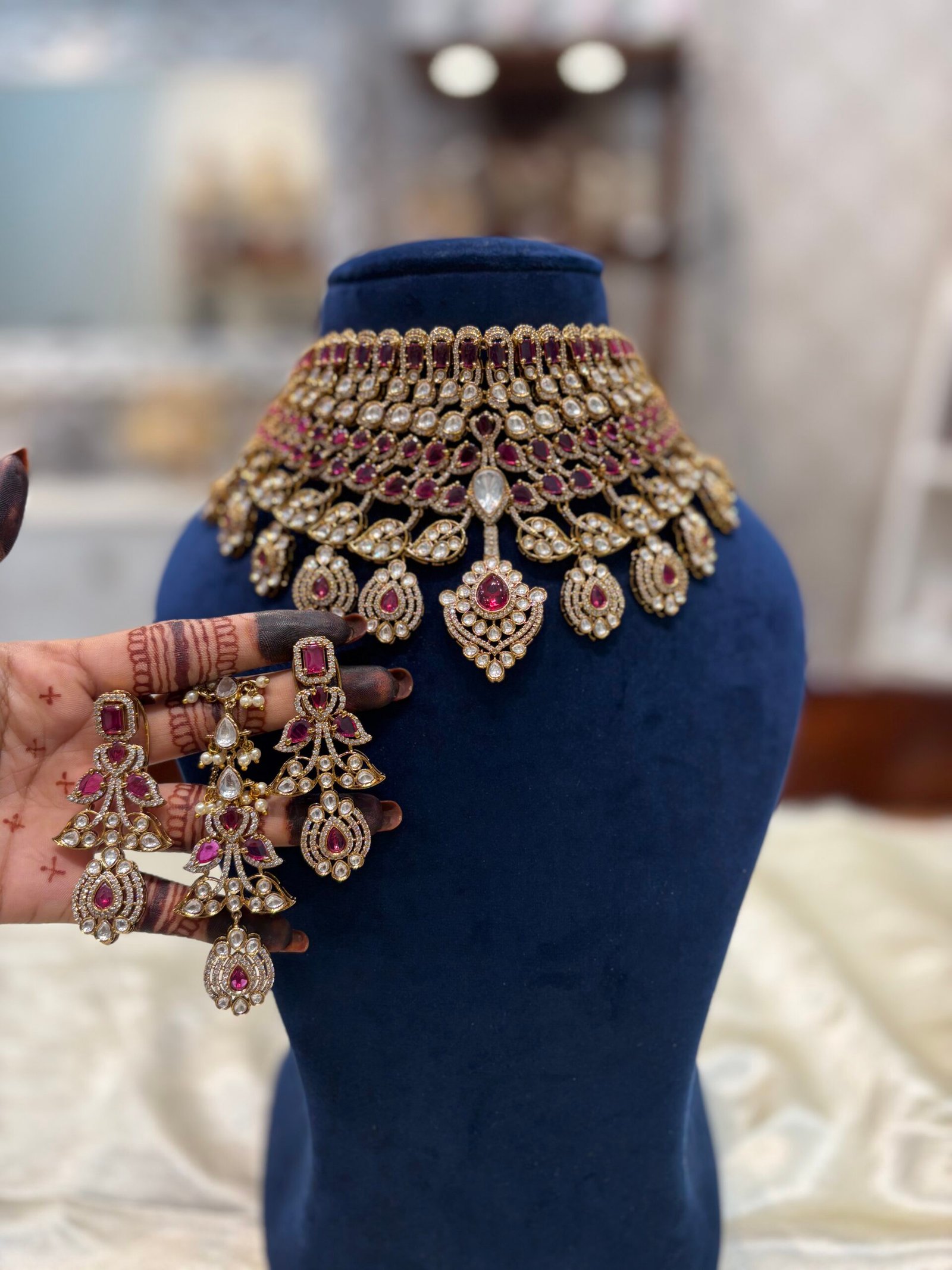 Padma Polki Bridal Choker Set