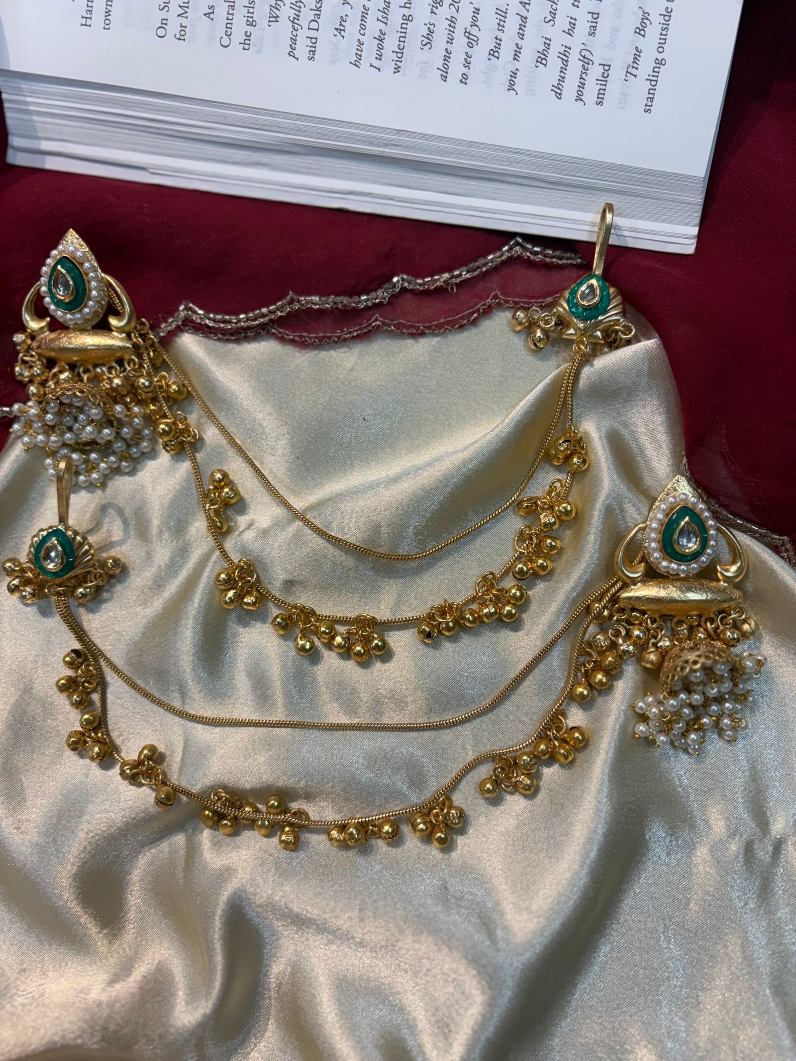 Darpana Fusion Jhumka Earrings