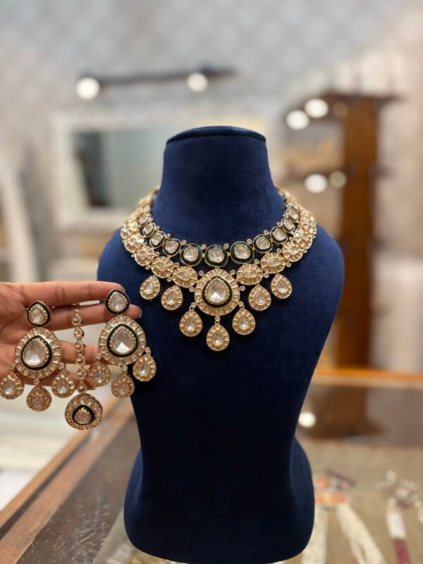 Advika Polki Bridal Necklace Set