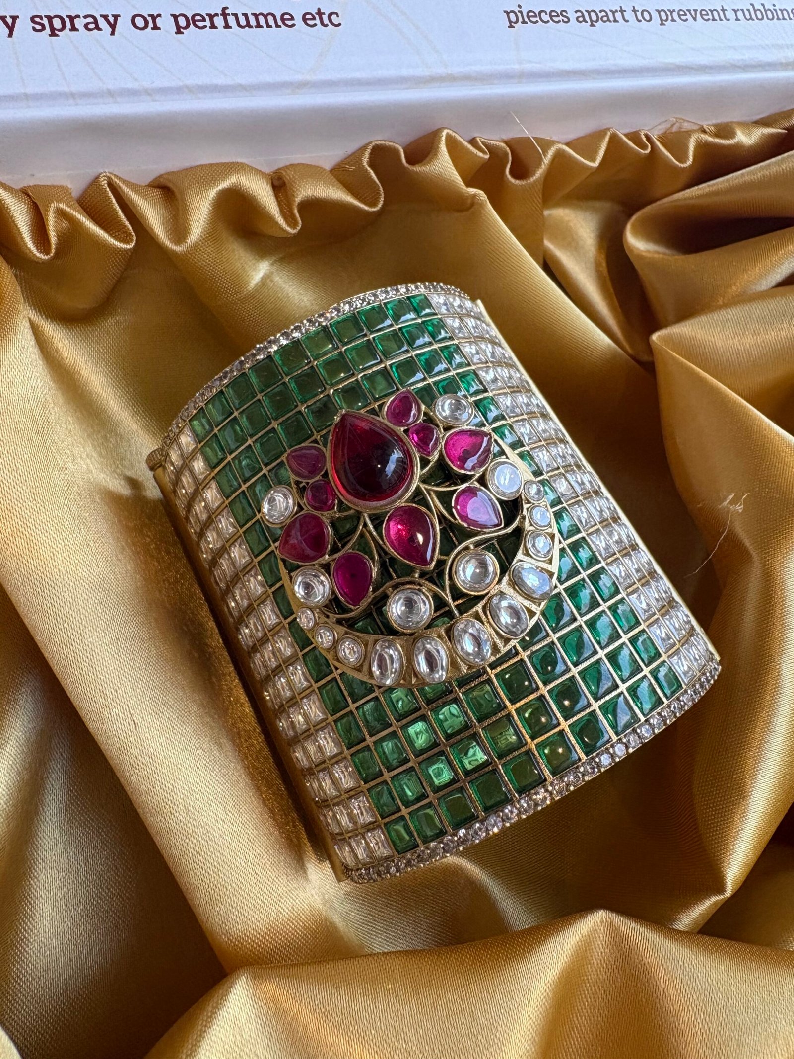 Chandra Kundan Jadau Bangle