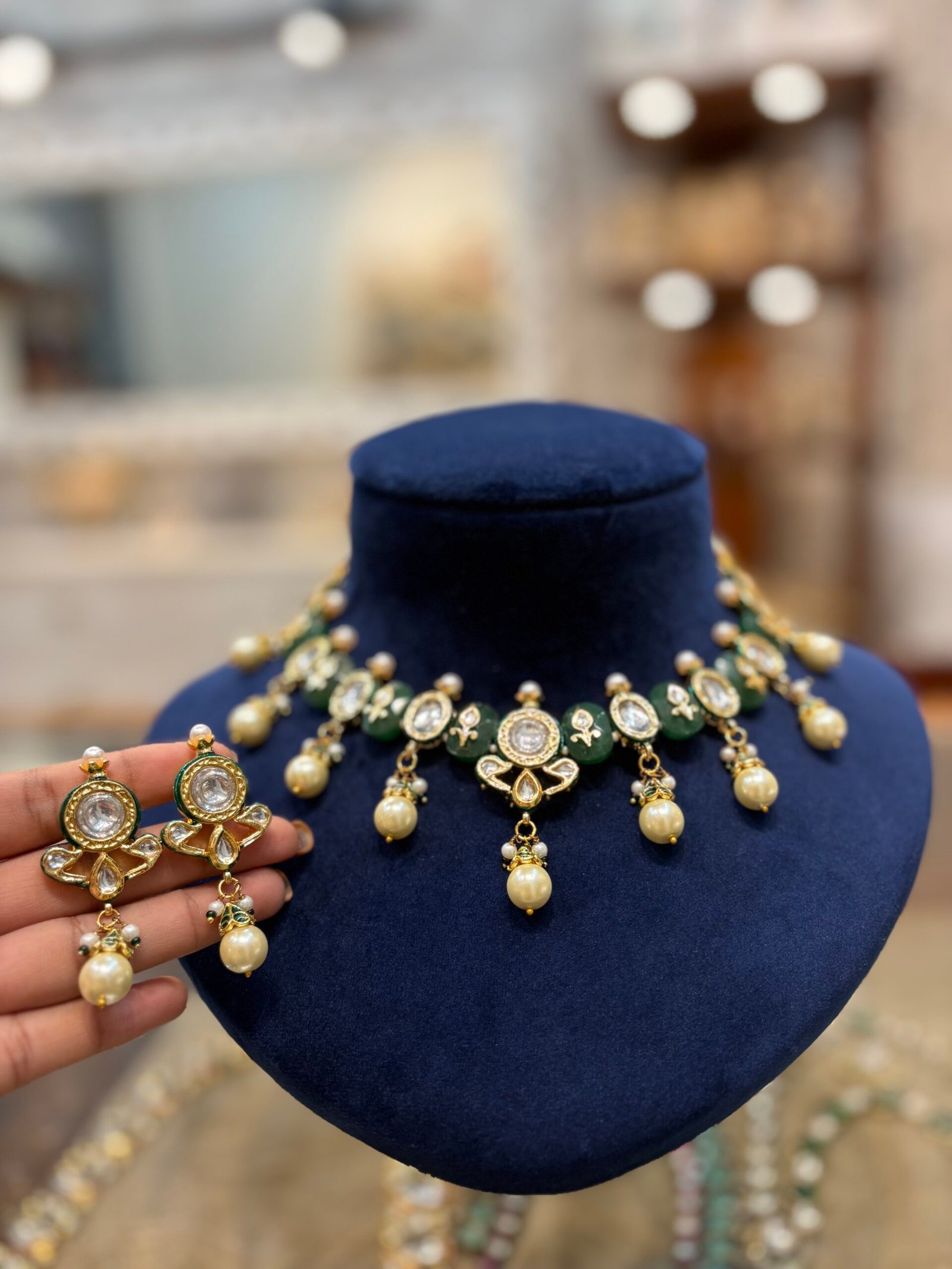 Chaitri Kundan Necklace Set
