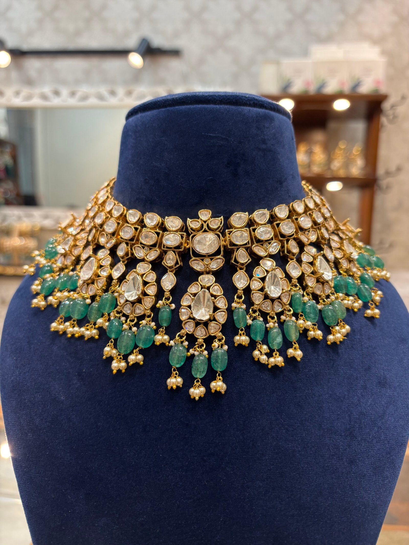 Sofiya Polki Bridal Choker Set